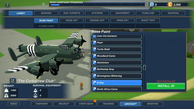 Bomber Crew Skin Pack 2 PC Crack