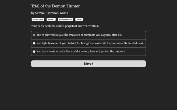 Trial of the Demon Hunter PC Crack