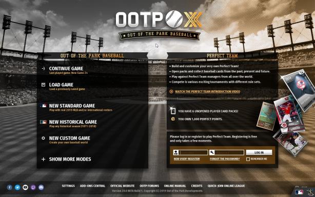 Out of the Park Baseball 20 Torrent Download