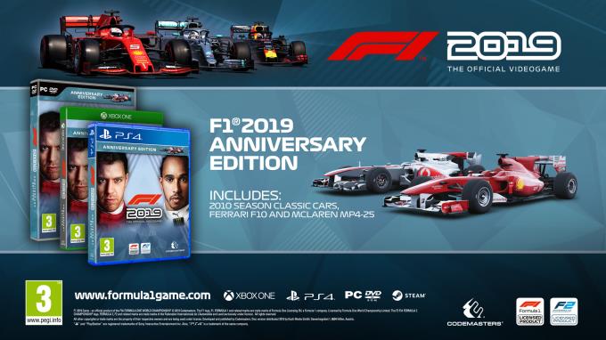 F1 2019 Anniversary Edition Torrent Download