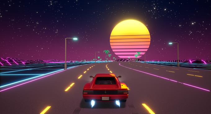 Cyber OutRun PC Crack