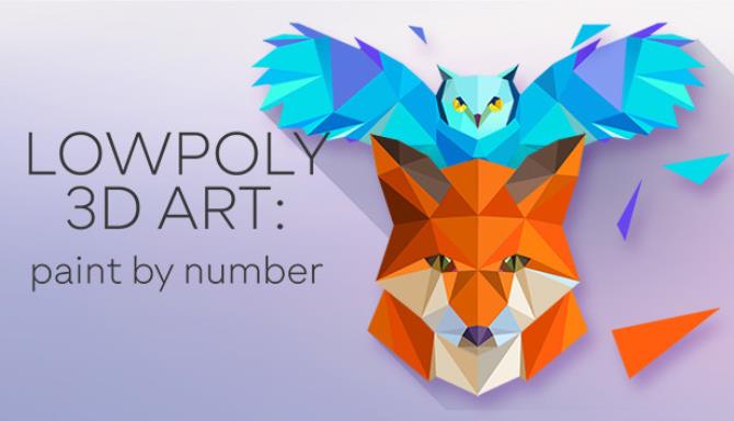 LowPoly 3D Art Paint by Number-DARKZER0