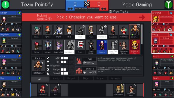 Teamfight Manager v1.1.4 PC Crack