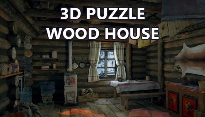 3D PUZZLE Wood House-DARKSiDERS
