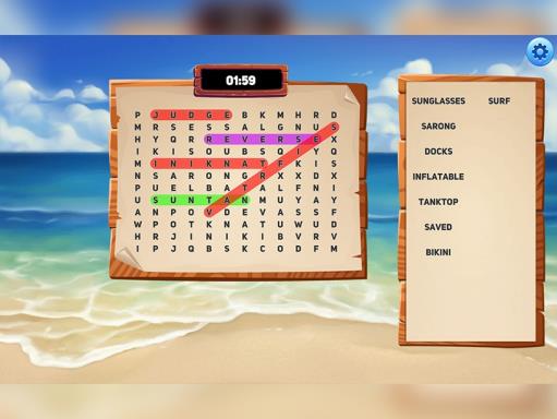Word Search Vacation PC Crack