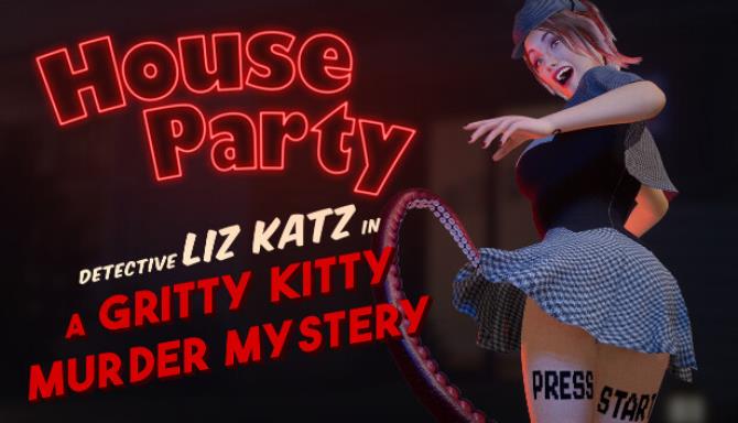 House Party Detective Liz Katz in a Gritty Kitty Murder Mystery Expansion Pack-DINOByTES Free Download