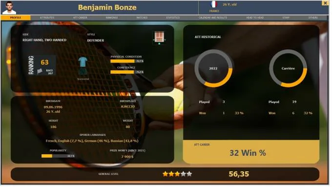 Absolute Tennis Manager PC Crack