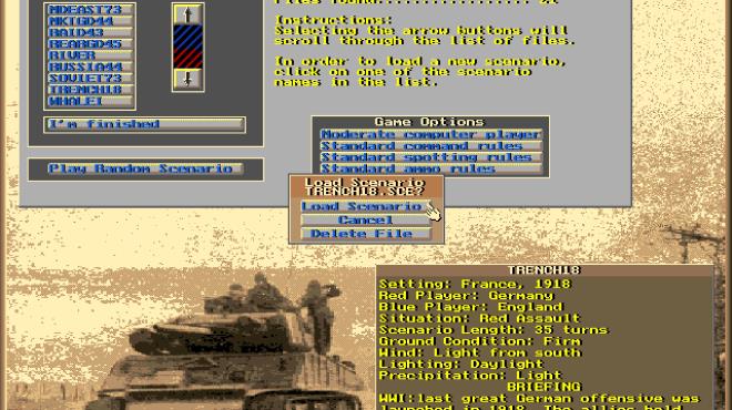 Wargame Construction Set II: Tanks! Torrent Download