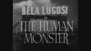 The Human Monster (1939) download