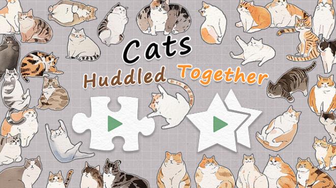 Cats Huddled Together 挤在一起的猫猫们 Free Download